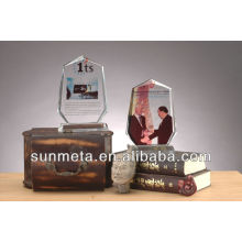 Sublimation Crystal Photo frame for wedding gift